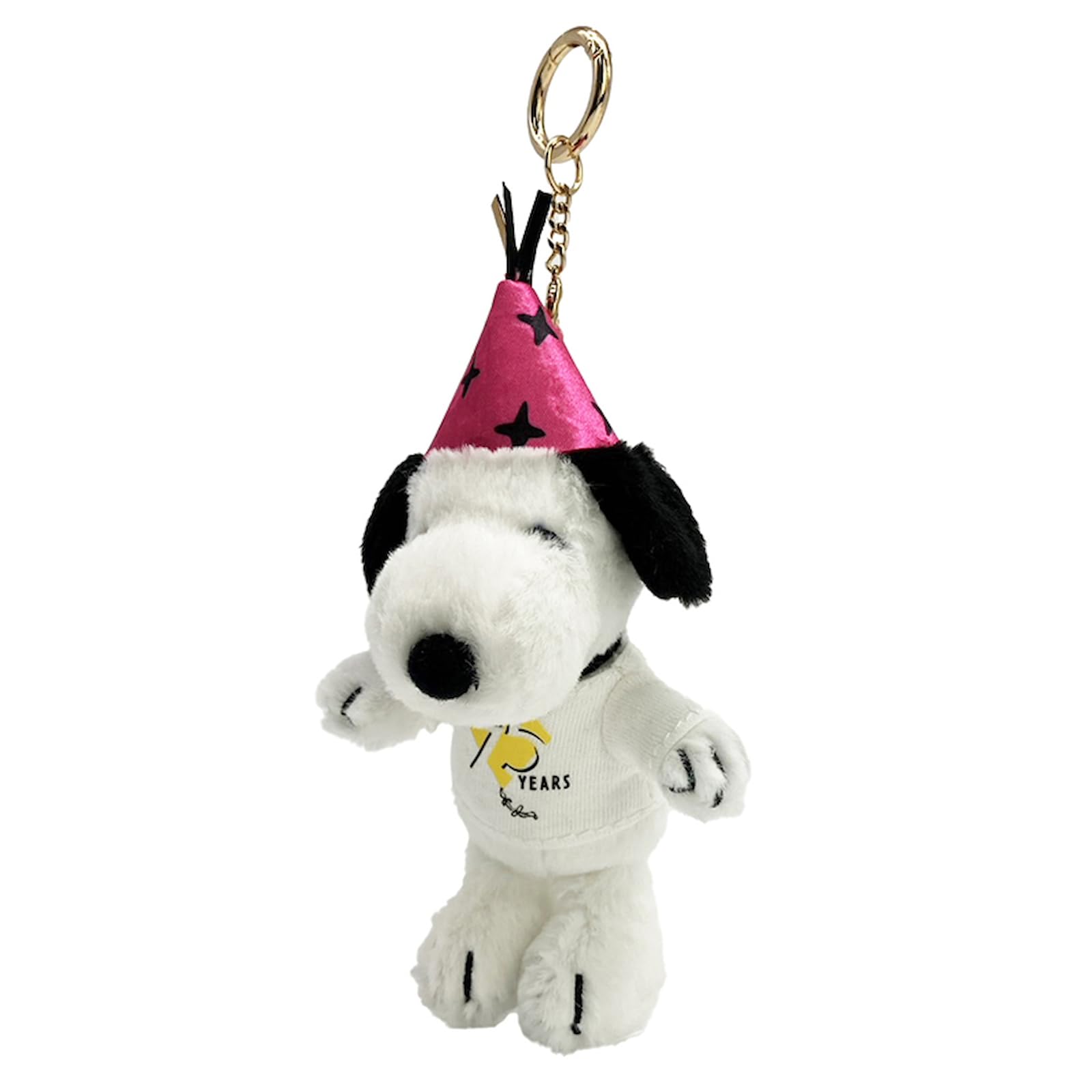 Nakajima Corporation Peanuts Snoopy 75th Anniversary Party Hat Mascot H15 x W8 x D7cm 214133-25
Nakajima Corporation Peanuts Snoopy 75th Anniversary Party Hat Mascot H15 x W8 x D7cm 214133-25