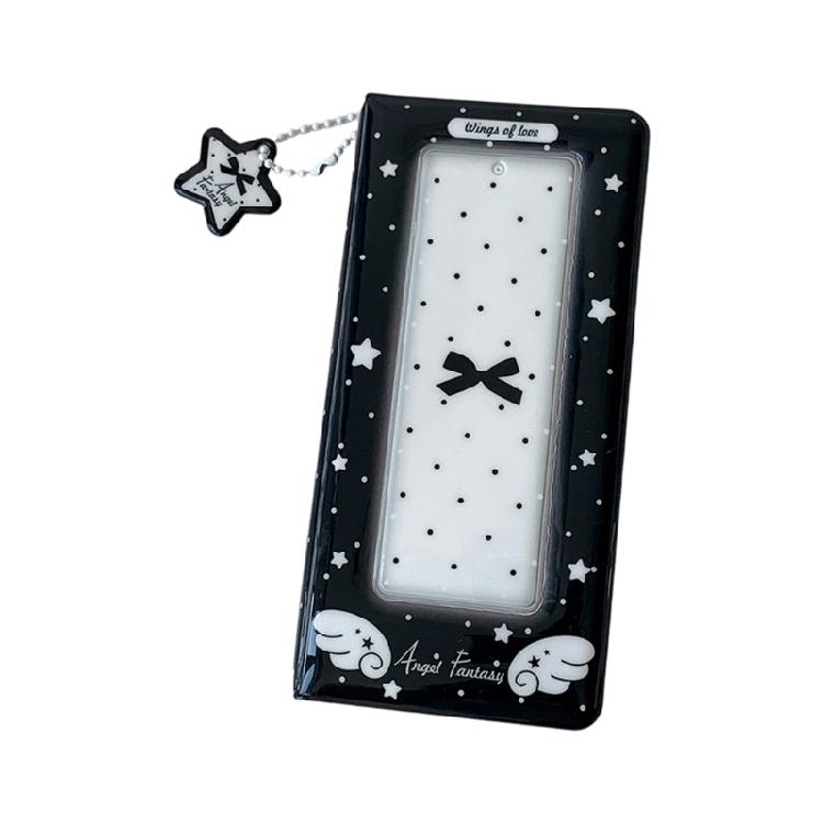 Korean Popular Photocard Binder Cover,Korean Popular Photocard Holder Book, Cartoon Photo Album Binder Photocard Album чорний
Korean Popular Photocard Binder Cover,Korean Popular Photocard Holder Book, Cartoon Photo Album Binder Photocard Album чорний