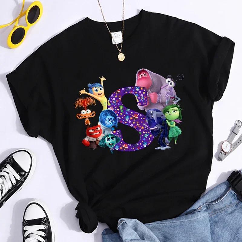 Inside Out 2 A-Z Letter Print Woman Summer T-shirt Man Short Sleeve Clothes Adult Anime Casual Clothing Fashion Printed T-shirt 2XL
Inside Out 2 A-Z Letter Print Woman Summer T-shirt Man Short Sleeve Clothes Adult Anime Casual Clothing Fashion Printed T-shirt 2XL