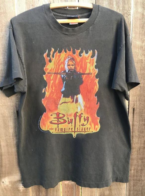 Vintage 1998 Buffy The Vampire Slayer 90s TV Show Movie Unisex T shirt KH17832 Unisex T-Shirt XXXL
Vintage 1998 Buffy The Vampire Slayer 90s TV Show Movie Unisex T shirt KH17832 Unisex T-Shirt XXXL