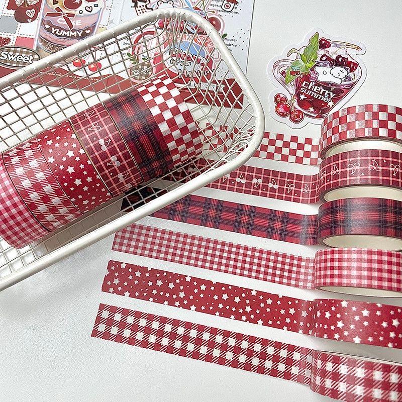 MINKYS 6pcs/lot Pink Brown Decorative Tape Cute Cartoon Creative Washi Tape School Stationery
MINKYS 6pcs/lot Pink Brown Decorative Tape Cute Cartoon Creative Washi Tape School Stationery