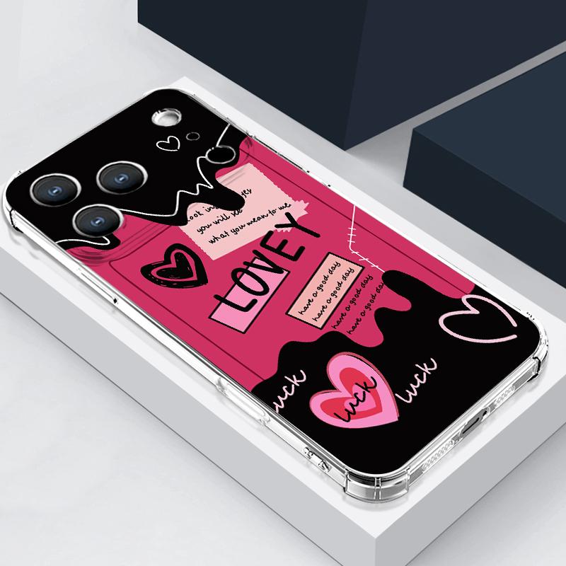 Силіконовий чохол з візерунком «Серця Любові» для iPhone 17 Pro Max Coque iPhone 16 15 14 13 Pro Max 11 Ударостійкий Прозорий М який Силіконовий Чохол iPhone 17 Pro прозорий
Силіконовий чохол з візерунком «Серця Любові» для iPhone 17 Pro Max Coque iPhone 16 15 14 13 Pro Max 11 Ударостійкий Прозорий М який Силіконовий Чохол iPhone 17 Pro прозорий