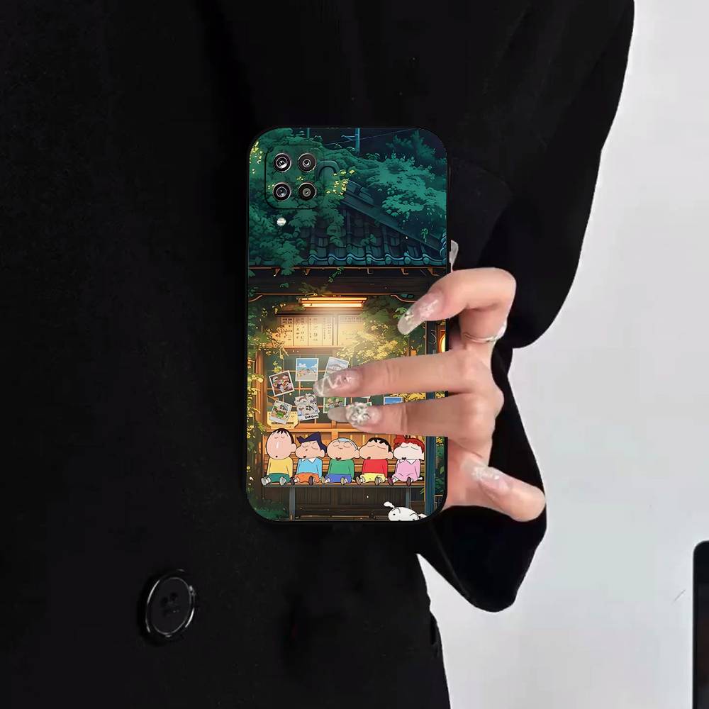 Anime H-Crayon Shin-chan-S Phone Case For Samsung S24/S25/S22 S30/A51 52/Lite/Ultra/5G/Plus/FE - Slim Shockproof Black Protectio S25PLUS
Anime H-Crayon Shin-chan-S Phone Case For Samsung S24/S25/S22 S30/A51 52/Lite/Ultra/5G/Plus/FE - Slim Shockproof Black Protectio S25PLUS