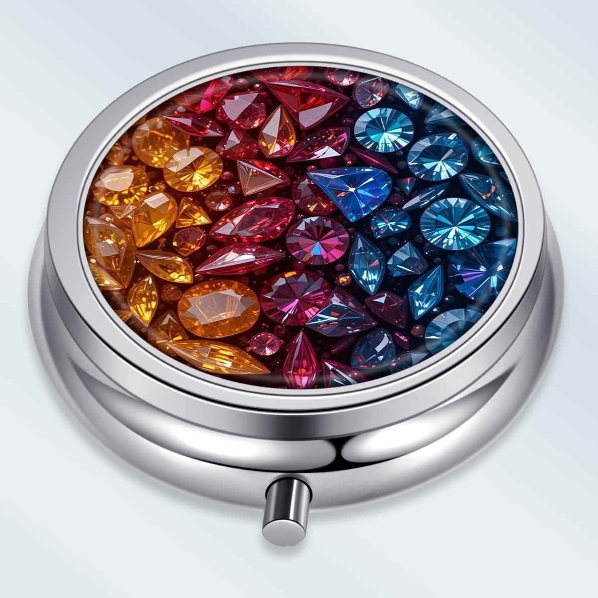 Portable Pill Box with 3 Compartments, Mini Metal Medicine Organizer Case, Cute Printed Pill Container for Vitamins, Pills, Jewelry, Travel, Daily Use разноцветный
Portable Pill Box with 3 Compartments, Mini Metal Medicine Organizer Case, Cute Printed Pill Container for Vitamins, Pills, Jewelry, Travel, Daily Use разноцветный