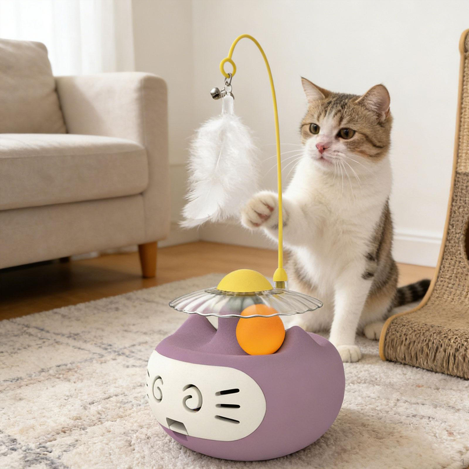 And Ball for Play, Cat Toy Wobbly Wand Kittens фиолетовый
And Ball for Play, Cat Toy Wobbly Wand Kittens фиолетовый