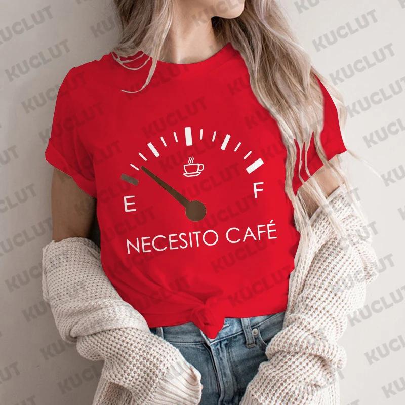 Spanish I Need Coffee Unisex TShirt Short Sleeve ONeck Creative T Shirts Fashion Breathable Top Funny Casual Sport Tee T Shirt S
Spanish I Need Coffee Unisex TShirt Short Sleeve ONeck Creative T Shirts Fashion Breathable Top Funny Casual Sport Tee T Shirt S