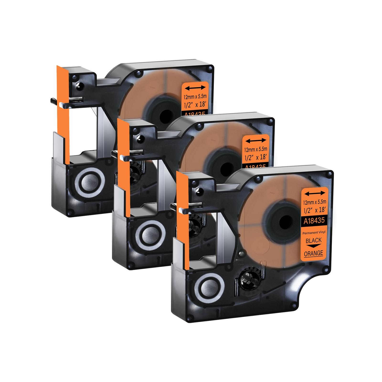 3-10PK Durable IND Vinyl Labels for Dymo A18444 A18432 18435 9/12/19mm Label Tape for DYMO Rhino 1000 3000 4200 Label Printer (as the picture,12mm)
3-10PK Durable IND Vinyl Labels for Dymo A18444 A18432 18435 9/12/19mm Label Tape for DYMO Rhino 1000 3000 4200 Label Printer (as the picture,12mm)