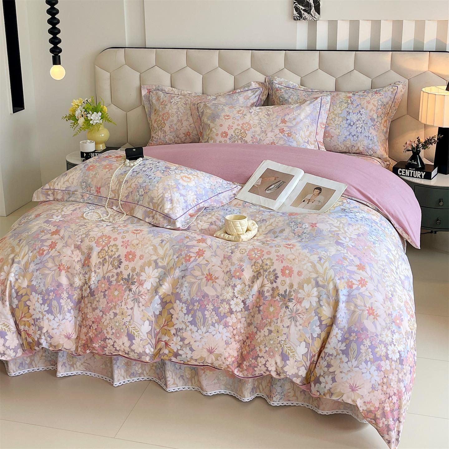 100% thick cotton brushed quilt cover single piece cotton quilt cover 200X230
100% thick cotton brushed quilt cover single piece cotton quilt cover 200X230