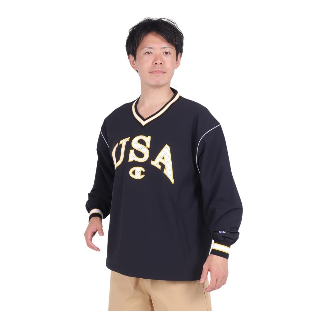 Champion Мужская куртка с V-образным вырезом, с длинным рукавом, из CORDURA, с графическим логотипом, в стиле экшн, размер XL, черная, (C3-A616) чёрный
Champion Мужская куртка с V-образным вырезом, с длинным рукавом, из CORDURA, с графическим логотипом, в стиле экшн, размер XL, черная, (C3-A616) чёрный