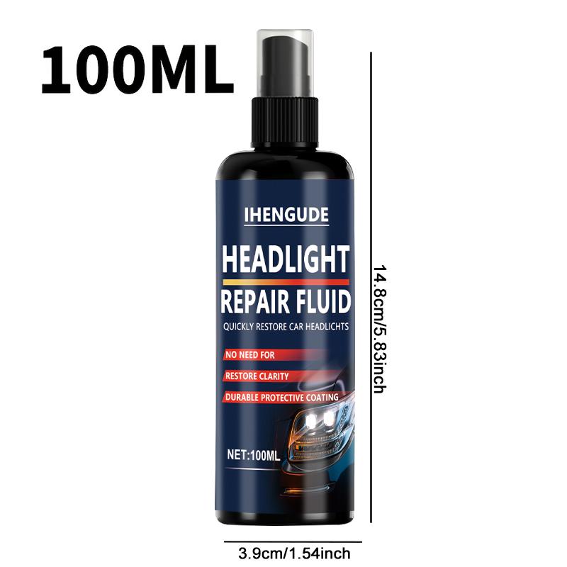 Car Headlight Repair Fluid - Anti-Yellowing/Scratch/Fogging and Oxidation Repair Agent, Restores Clarity, Long-Lasting Protective Coating Suitable 100ml
Car Headlight Repair Fluid - Anti-Yellowing/Scratch/Fogging and Oxidation Repair Agent, Restores Clarity, Long-Lasting Protective Coating Suitable 100ml