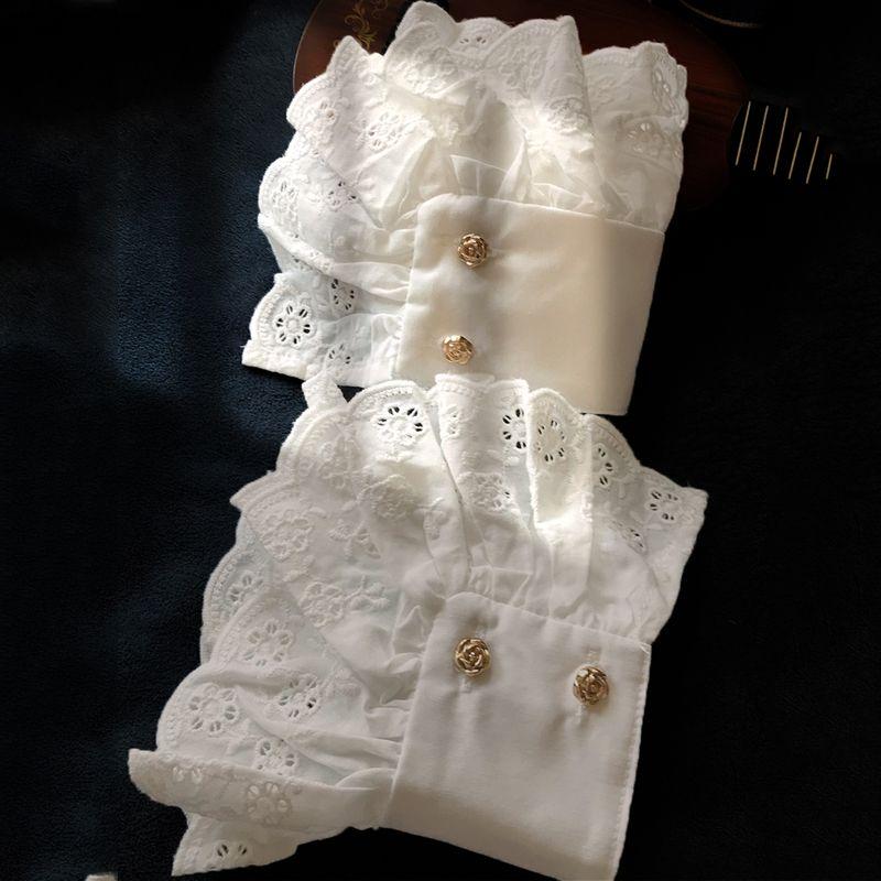 Lace Fake Cuff Women s Patchwork Sleeve Shirt Oversleeve Shirt Sleeve Half Gloves Short Sleeve Decorative Sleeve White One size
Lace Fake Cuff Women s Patchwork Sleeve Shirt Oversleeve Shirt Sleeve Half Gloves Short Sleeve Decorative Sleeve White One size