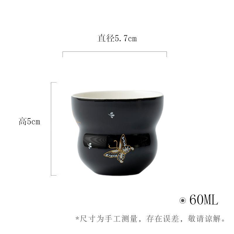 2pc/lot Stamping Butterfly Gourd Teacup Retro Tea Bowl Mug Tea-tasting Personal Cup Chazhan Master Cups For Tea Decoration 60ml
2pc/lot Stamping Butterfly Gourd Teacup Retro Tea Bowl Mug Tea-tasting Personal Cup Chazhan Master Cups For Tea Decoration 60ml