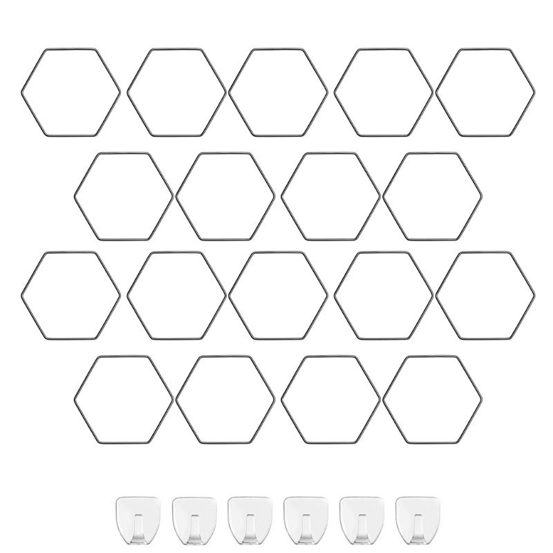 Decorative Hexagonal Chain Trellis Fit for Climbing Veggies Flower Plant Vertical Garden Wall Support Indoor Outdoor Use 1
Decorative Hexagonal Chain Trellis Fit for Climbing Veggies Flower Plant Vertical Garden Wall Support Indoor Outdoor Use 1