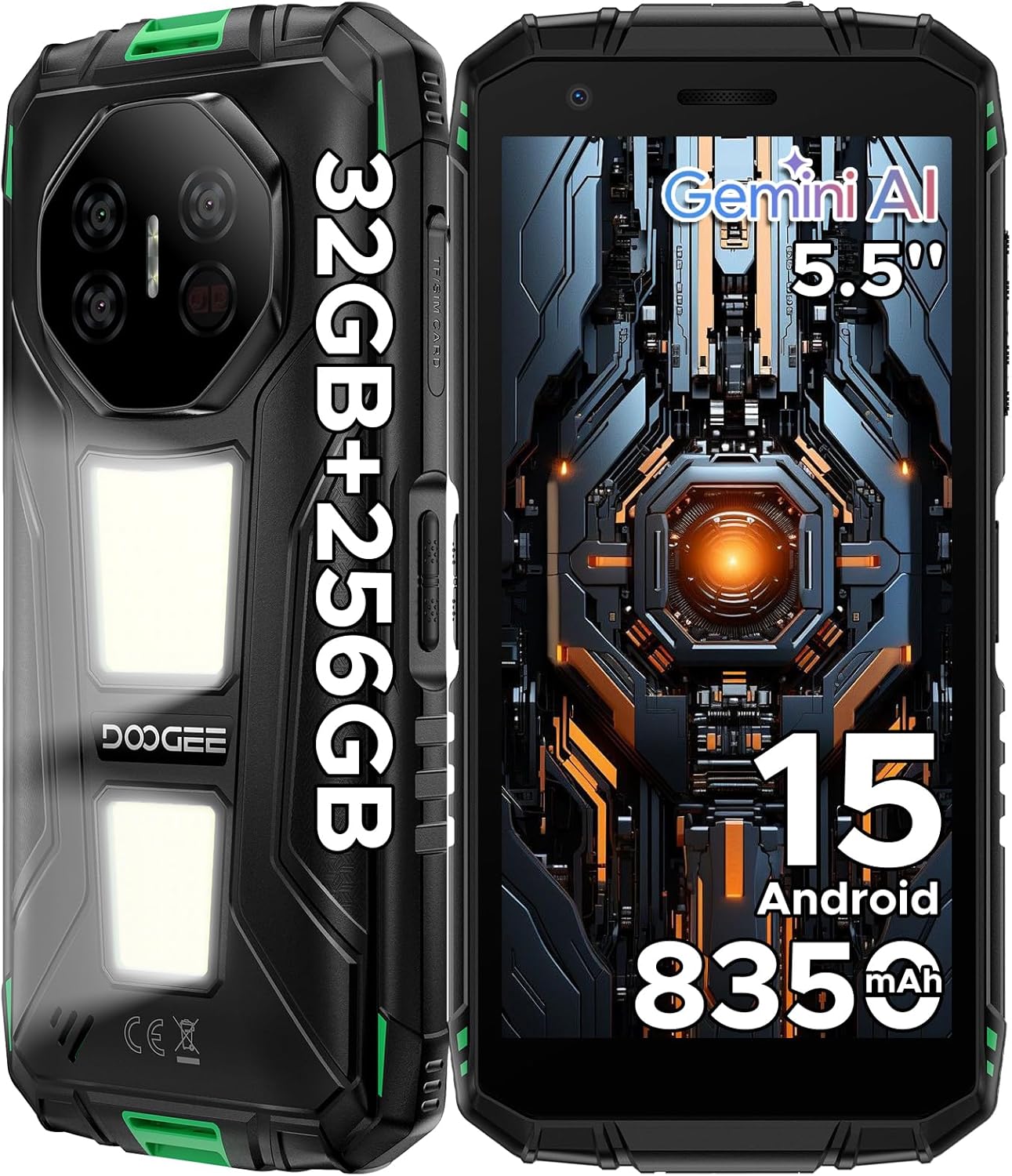DOOGEE Fire 3 Max Cellphone 32GB+256GB 5.5 Display 8350mAh 48MP Android 15 Smartphone
DOOGEE Fire 3 Max Cellphone 32GB+256GB 5.5 Display 8350mAh 48MP Android 15 Smartphone