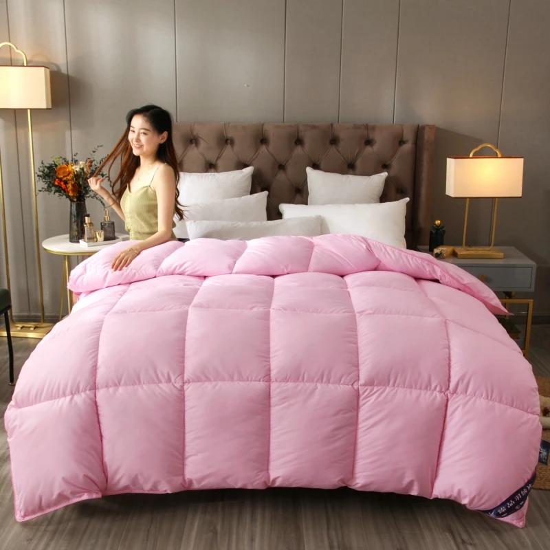 3D Bread Down Quilt Роскошный пуховый стеганый одеялко Мягкий гусиный пуховый стеганый одеялко Одеяло Приятная для кожи хлопковая ткань Теплое одеяло 180x220cm 3kg светло-серый
3D Bread Down Quilt Роскошный пуховый стеганый одеялко Мягкий гусиный пуховый стеганый одеялко Одеяло Приятная для кожи хлопковая ткань Теплое одеяло 180x220cm 3kg светло-серый