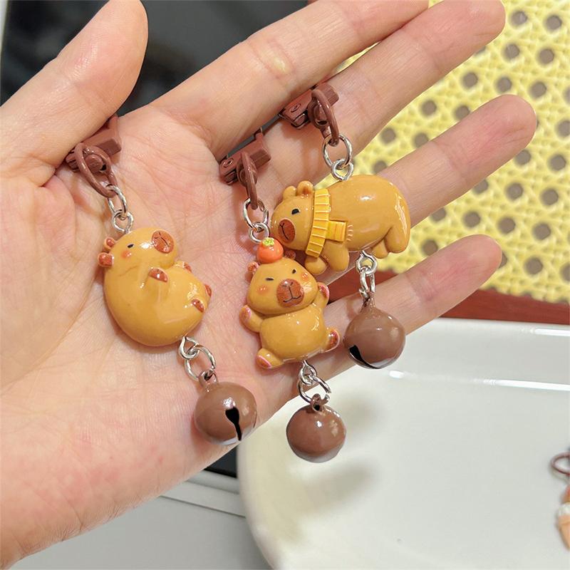Cartoon Capibala Bell Keychain Car Key Rings For Women Girls School Bag Kawaii Pendant Backpack Hanging Ornaments Children Gifts
Cartoon Capibala Bell Keychain Car Key Rings For Women Girls School Bag Kawaii Pendant Backpack Hanging Ornaments Children Gifts
