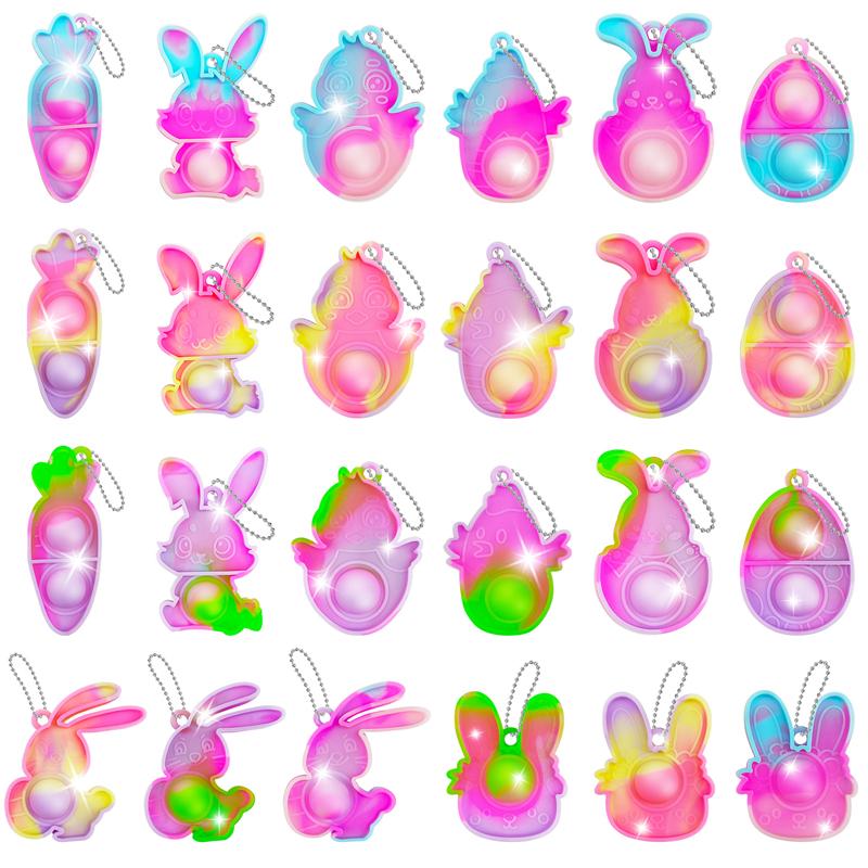 10/20/30pcs Cartoon Rabbit Eggs Pop Keychain Easter Gift for Guests Kids Birthday Party Favors School Prizes Sensory Fidget Toys 10Pcs
10/20/30pcs Cartoon Rabbit Eggs Pop Keychain Easter Gift for Guests Kids Birthday Party Favors School Prizes Sensory Fidget Toys 10Pcs
