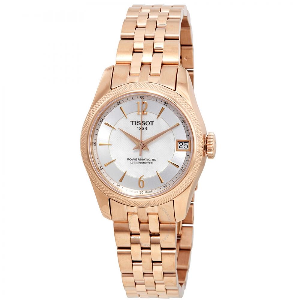 Tissot Жіночий годинник T Classic Ballade Automatic Chronometer білий з перламутровим циферблатом T108.208.33.117.00
Tissot Жіночий годинник T Classic Ballade Automatic Chronometer білий з перламутровим циферблатом T108.208.33.117.00