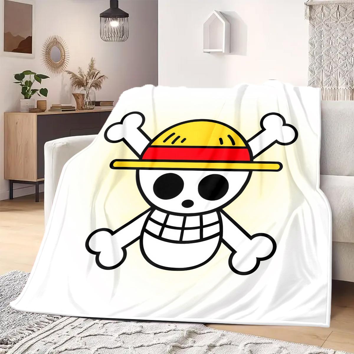 One Piece Jolly Roger Logo Print Blanket Warm Comfortable Flannel Blanket Suitable for Bedrooms,Sofas, Beds,Chairs 95 75x90cm
One Piece Jolly Roger Logo Print Blanket Warm Comfortable Flannel Blanket Suitable for Bedrooms,Sofas, Beds,Chairs 95 75x90cm