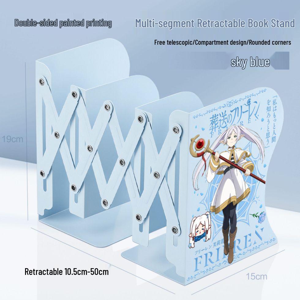 Frieren: Beyond Journey s End Retractable Desktop Organizer & Folding Book Stand - Thickened Student Gift Thickened Metal Retractable Bookshelf
Frieren: Beyond Journey s End Retractable Desktop Organizer & Folding Book Stand - Thickened Student Gift Thickened Metal Retractable Bookshelf