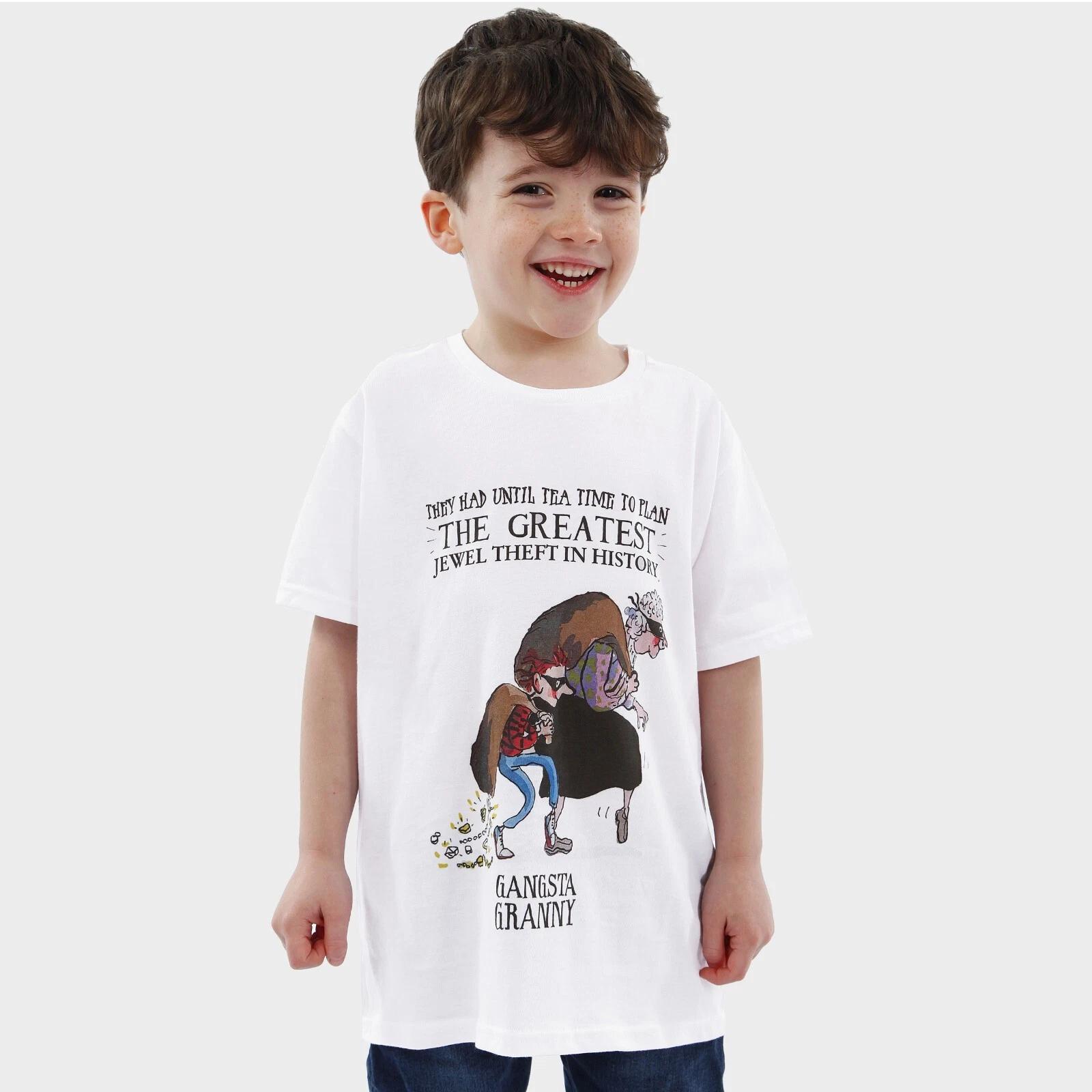 Gangsta Granny T-shirt for Boys | World Book Day Tshirt | David Walliams Tee 150
Gangsta Granny T-shirt for Boys | World Book Day Tshirt | David Walliams Tee 150
