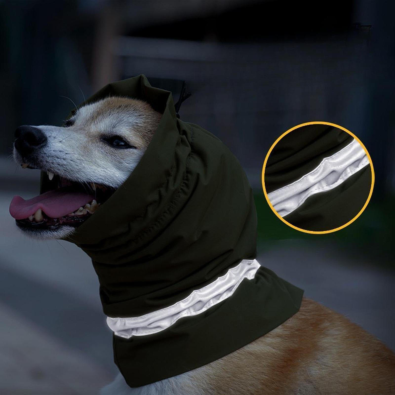 Успокаивающий капюшон для собак, чехол для ушей, светоотражающие полоски, регулируемый снуд для ушей собак L
Успокаивающий капюшон для собак, чехол для ушей, светоотражающие полоски, регулируемый снуд для ушей собак L
