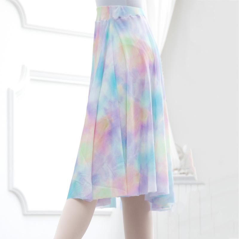 Женская балетная юбка миди с высокой талией – Эластичная сетчатая танцевальная юбка с принтом One Size
Женская балетная юбка миди с высокой талией – Эластичная сетчатая танцевальная юбка с принтом One Size