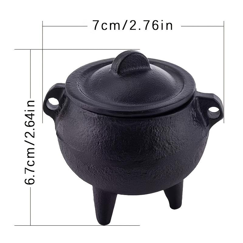 1 Mini Cast Iron Sandalwood Incense Holder Sage Smudge Pot Ironwork Burner Suitable for Meditation Yoga Halloween чёрный
1 Mini Cast Iron Sandalwood Incense Holder Sage Smudge Pot Ironwork Burner Suitable for Meditation Yoga Halloween чёрный