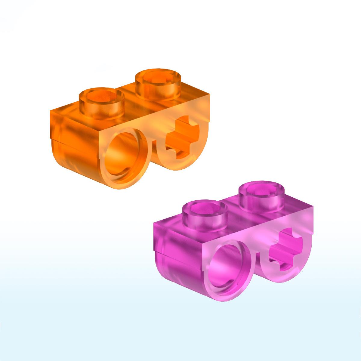 MOC 10PCS Special 18677 28809 Construction Blocks Package 1X2 Featuring Two Holes At The Bottom Works With Particle Idea Playthings Children Gifts
MOC 10PCS Special 18677 28809 Construction Blocks Package 1X2 Featuring Two Holes At The Bottom Works With Particle Idea Playthings Children Gifts