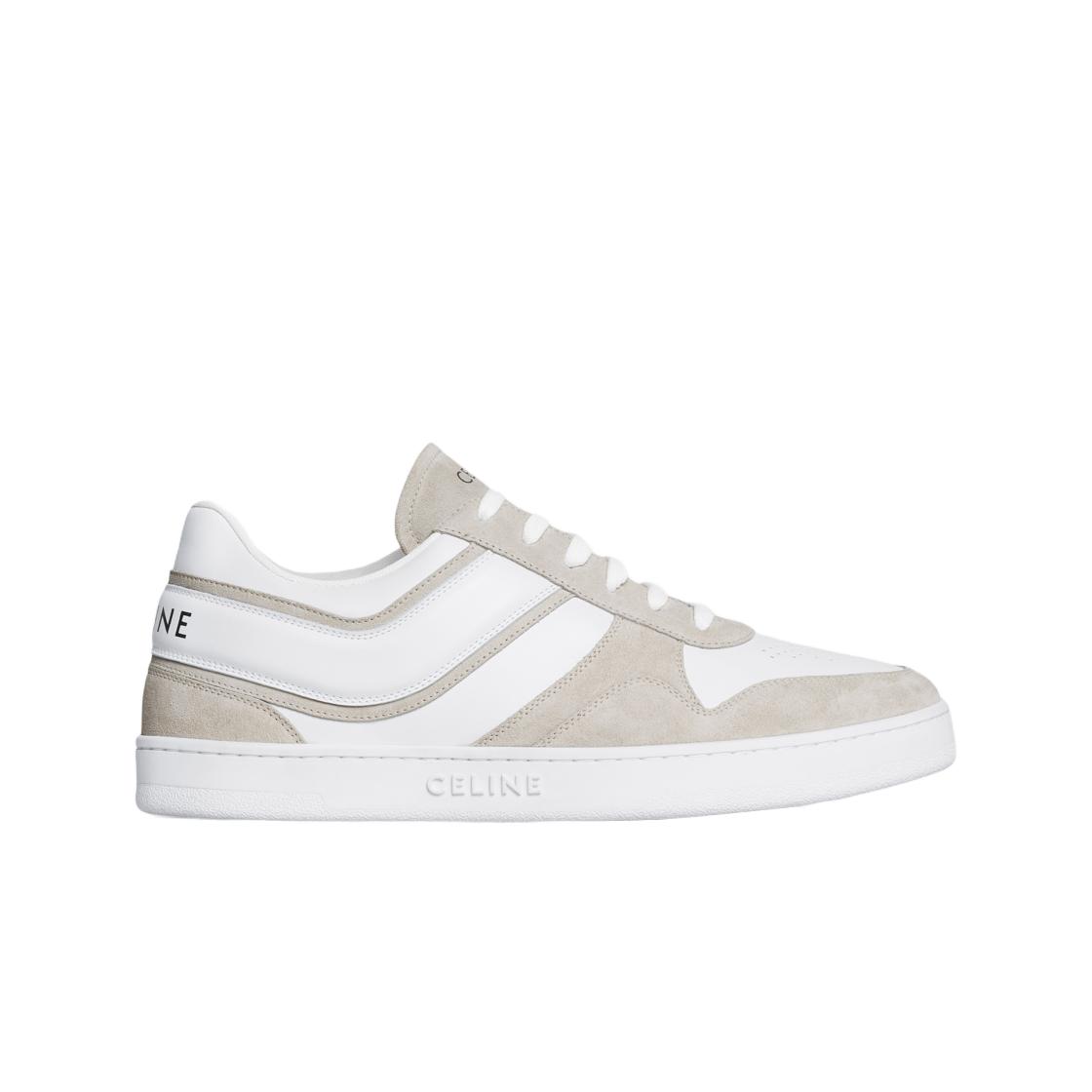 Celine Trainer Low Lace-up Sneakers In Suede Calfskin Calfskin Light Beige Optic White IT 43
Celine Trainer Low Lace-up Sneakers In Suede Calfskin Calfskin Light Beige Optic White IT 43