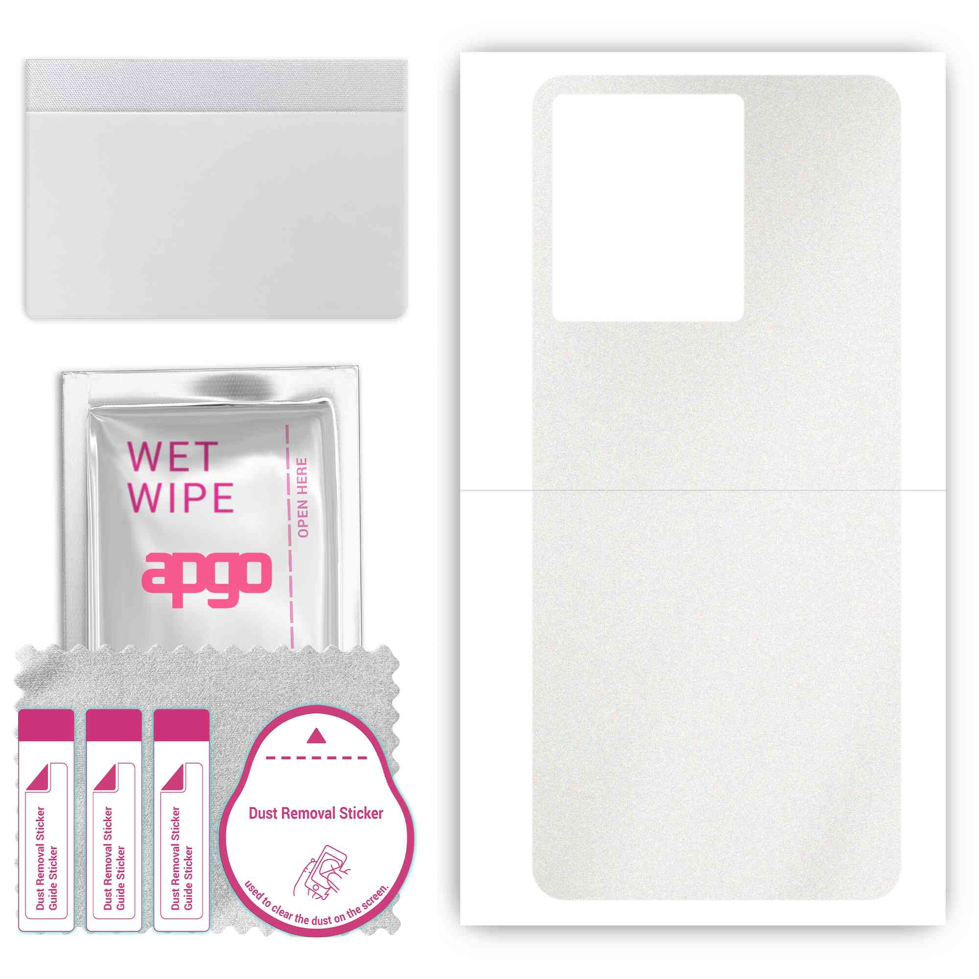 apgo Protective Skin Sticker for the back compatible with Infinix Zero Ultra 5G, Wrap Film, Foil, Vinyl - Pattern Matte Transparent
apgo Protective Skin Sticker for the back compatible with Infinix Zero Ultra 5G, Wrap Film, Foil, Vinyl - Pattern Matte Transparent