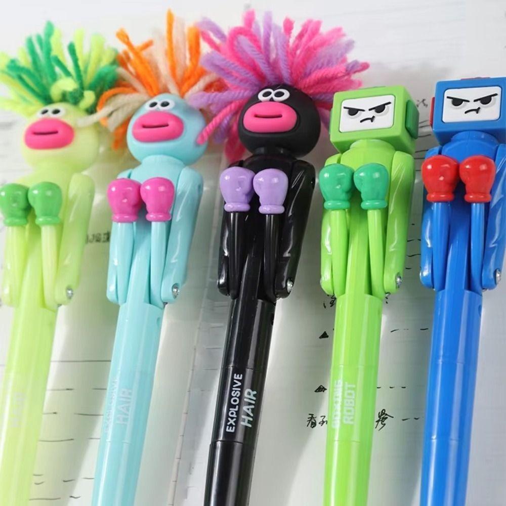 Quick-drying Boxing Pen Creative Stress Relief Toys New Student Signature Pens School Supplies Exploding Hairstyle Man
Quick-drying Boxing Pen Creative Stress Relief Toys New Student Signature Pens School Supplies Exploding Hairstyle Man