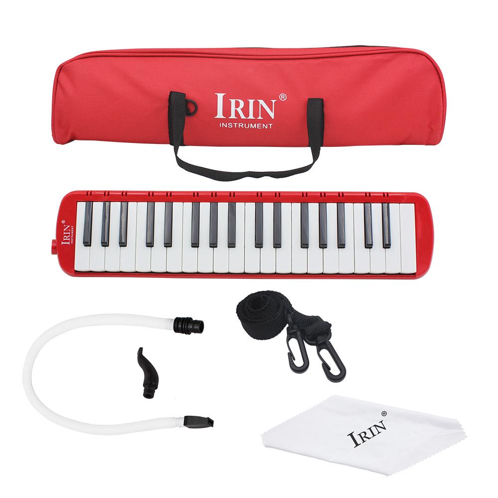 IRIN 37 Keys Melodica Piano Keyboard Style Instrument Harmonica Mouth Organ With Carrying Bag Mouthpiece Enlightenment Tools червоний
IRIN 37 Keys Melodica Piano Keyboard Style Instrument Harmonica Mouth Organ With Carrying Bag Mouthpiece Enlightenment Tools червоний