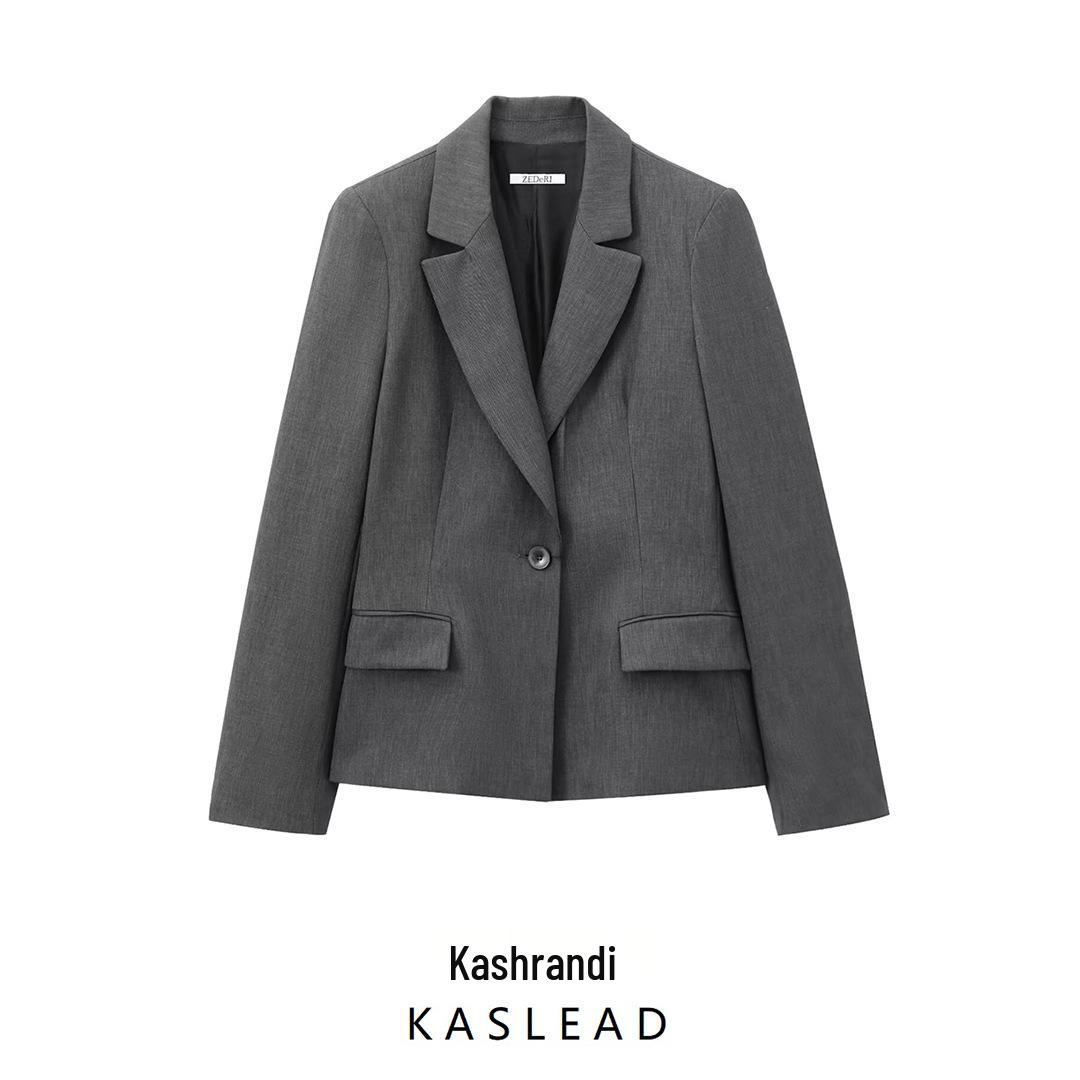 Autumn 2024 Women s European & American Style Slim Fit Padded Shoulder Suit Jacket M темно-серого
Autumn 2024 Women s European & American Style Slim Fit Padded Shoulder Suit Jacket M темно-серого