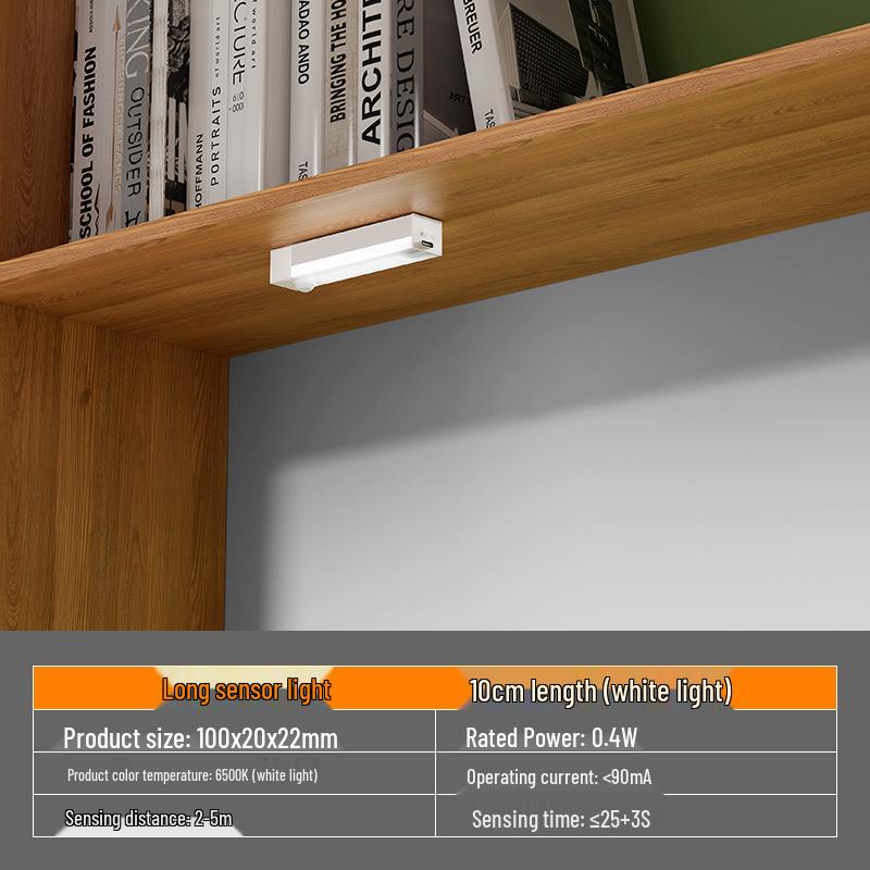 Magnetic Self-Adhesive LED Strip Light with Motion Sensor and Rechargeable Battery for Cabinets, Beds, and Corridors
Magnetic Self-Adhesive LED Strip Light with Motion Sensor and Rechargeable Battery for Cabinets, Beds, and Corridors