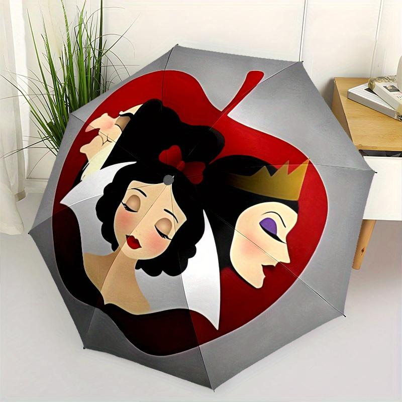 Disney Apple Snow White Automatic Open/Close Umbrella - Cute Umbrella with Cute Design, Portable 3-Fold Compact Umbrella for Men & Women, Va
Disney Apple Snow White Automatic Open/Close Umbrella - Cute Umbrella with Cute Design, Portable 3-Fold Compact Umbrella for Men & Women, Va