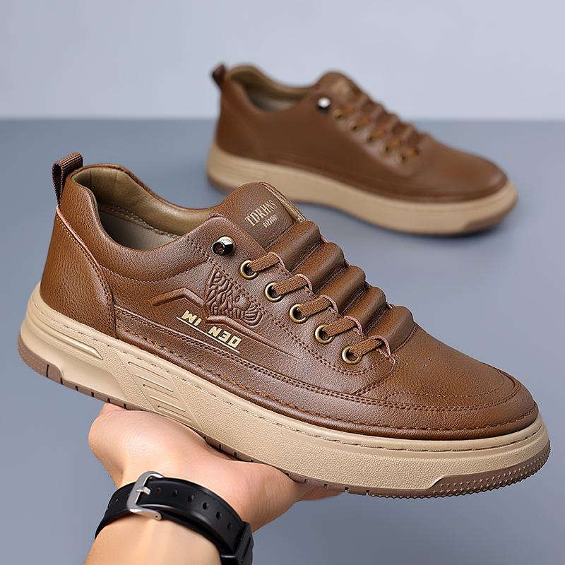 МодаМужская повседневная обувь Утолщенные кожаные кроссовки Обувь slip on мода Износостойкая обувь для ходьбы мужская Кроссовки для активного отдыха 44 коричневый
МодаМужская повседневная обувь Утолщенные кожаные кроссовки Обувь slip on мода Износостойкая обувь для ходьбы мужская Кроссовки для активного отдыха 44 коричневый