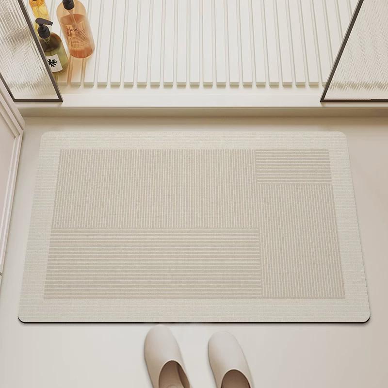 Bathroom floor mat, water absorbent and anti slip soft diatomaceous earth floor mat, toilet foot mat 40x60cm15.7x23.6in
Bathroom floor mat, water absorbent and anti slip soft diatomaceous earth floor mat, toilet foot mat 40x60cm15.7x23.6in