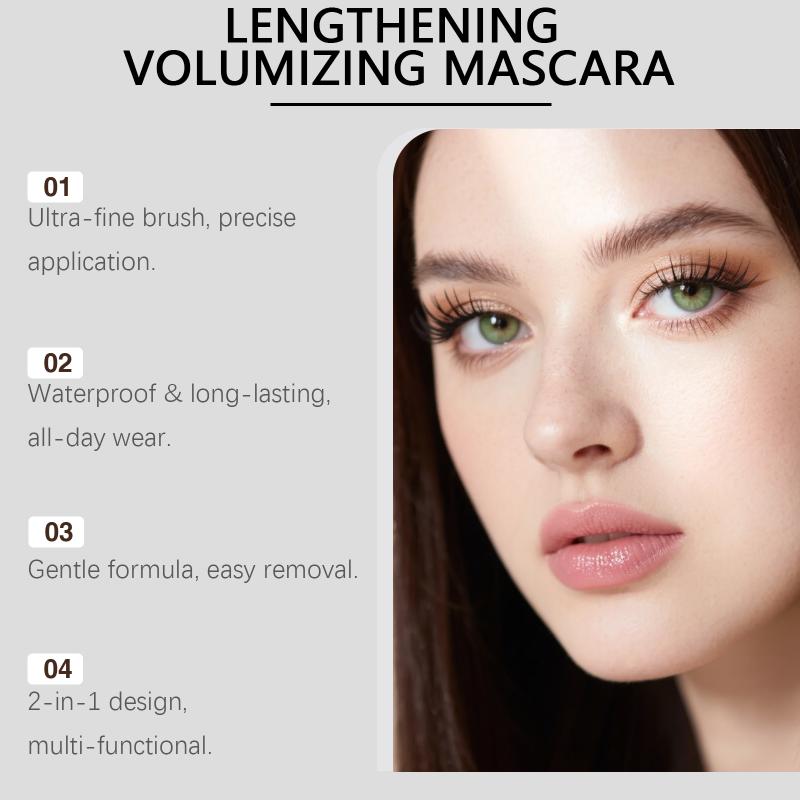 Black Volumizing And Curling Mascara, Silky Smooth And Easy To Use, Naturally Curls And Brightens Lashes. one size
Black Volumizing And Curling Mascara, Silky Smooth And Easy To Use, Naturally Curls And Brightens Lashes. one size