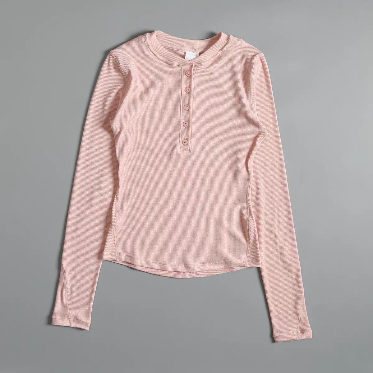CX502 Long Sleeve Henley Yoga Top Medium рожевий
CX502 Long Sleeve Henley Yoga Top Medium рожевий