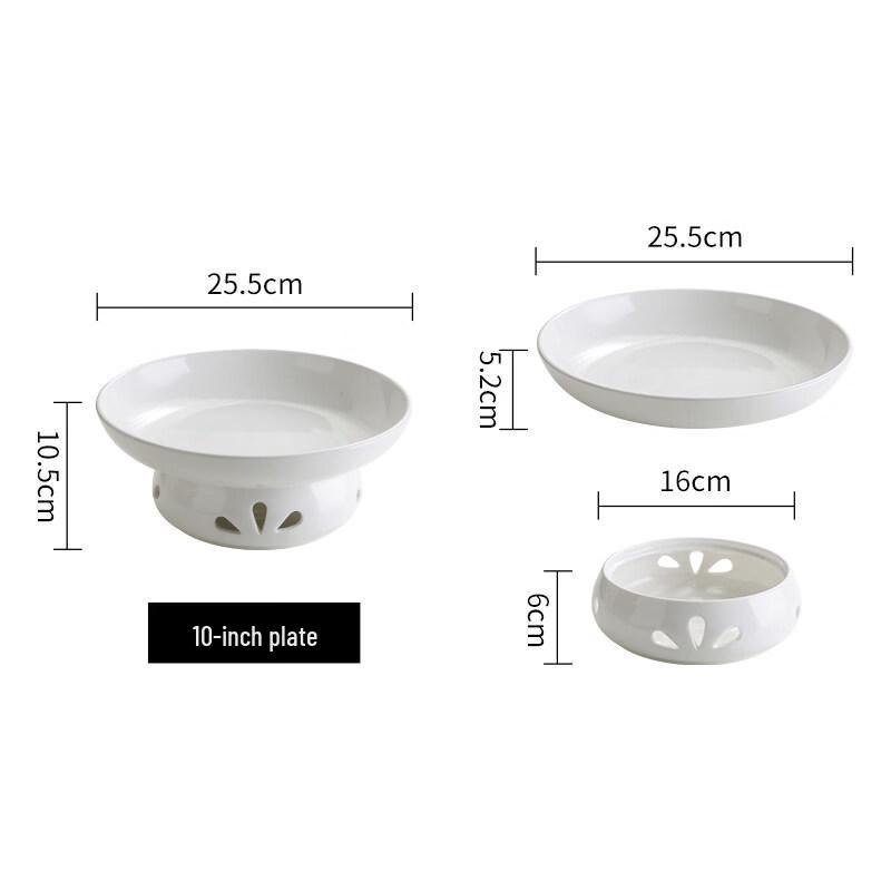 Ceramic Round Food Warmer Plate
Ceramic Round Food Warmer Plate