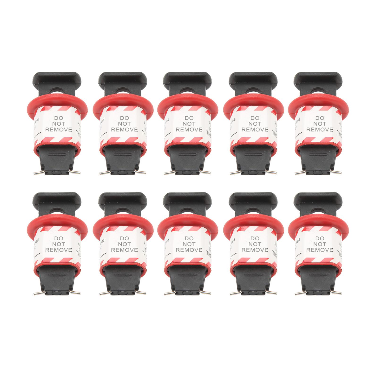 10PCS Pin Circuit Breaker Lock Safety Miniature Electrical Air Breaker Switch Handle Lockout for
10PCS Pin Circuit Breaker Lock Safety Miniature Electrical Air Breaker Switch Handle Lockout for