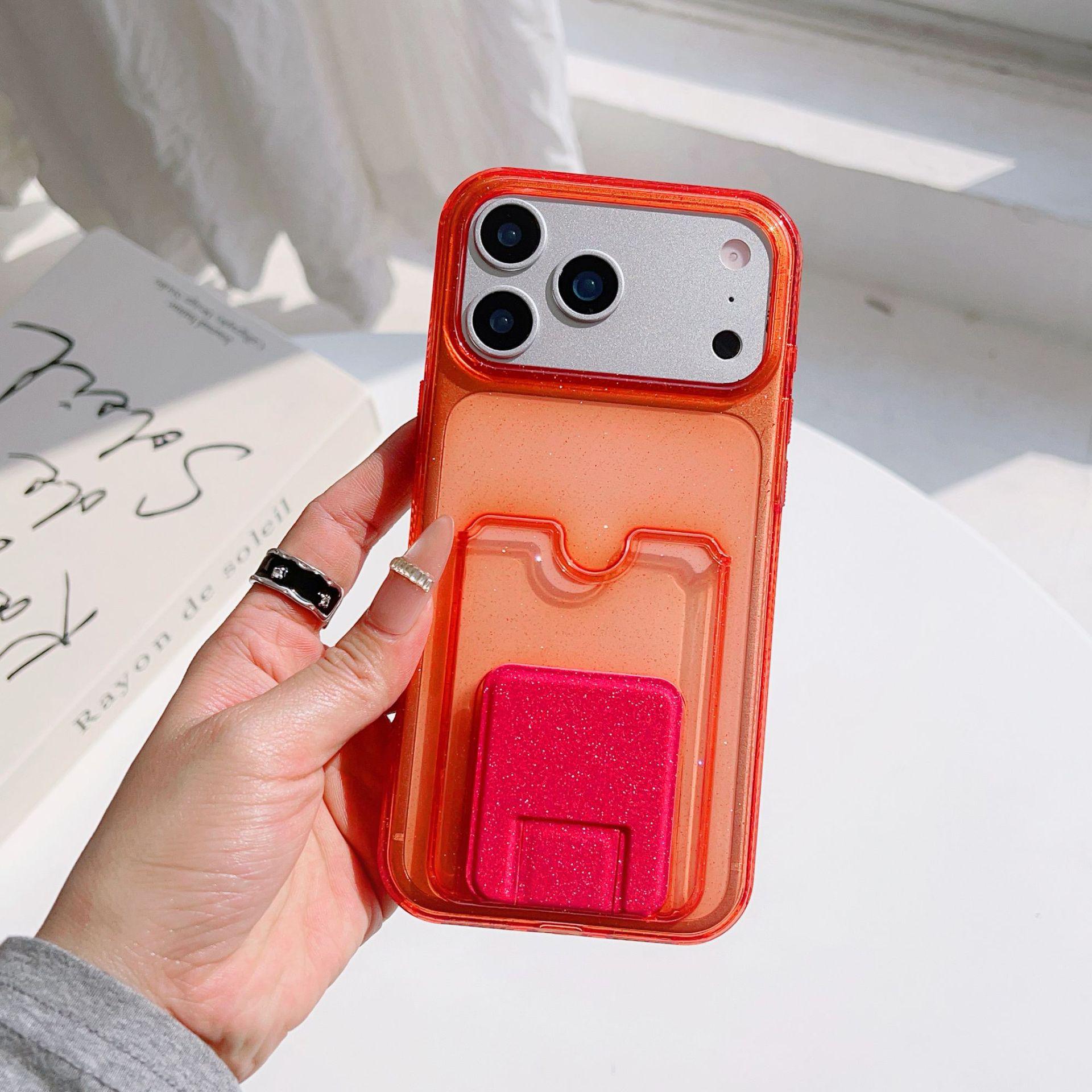 iPhone 17 Pro Max Multifunctional Case: Integrated Card Holder & Invisible Stand for 16 Plus 14 Pro Max
iPhone 17 Pro Max Multifunctional Case: Integrated Card Holder & Invisible Stand for 16 Plus 14 Pro Max