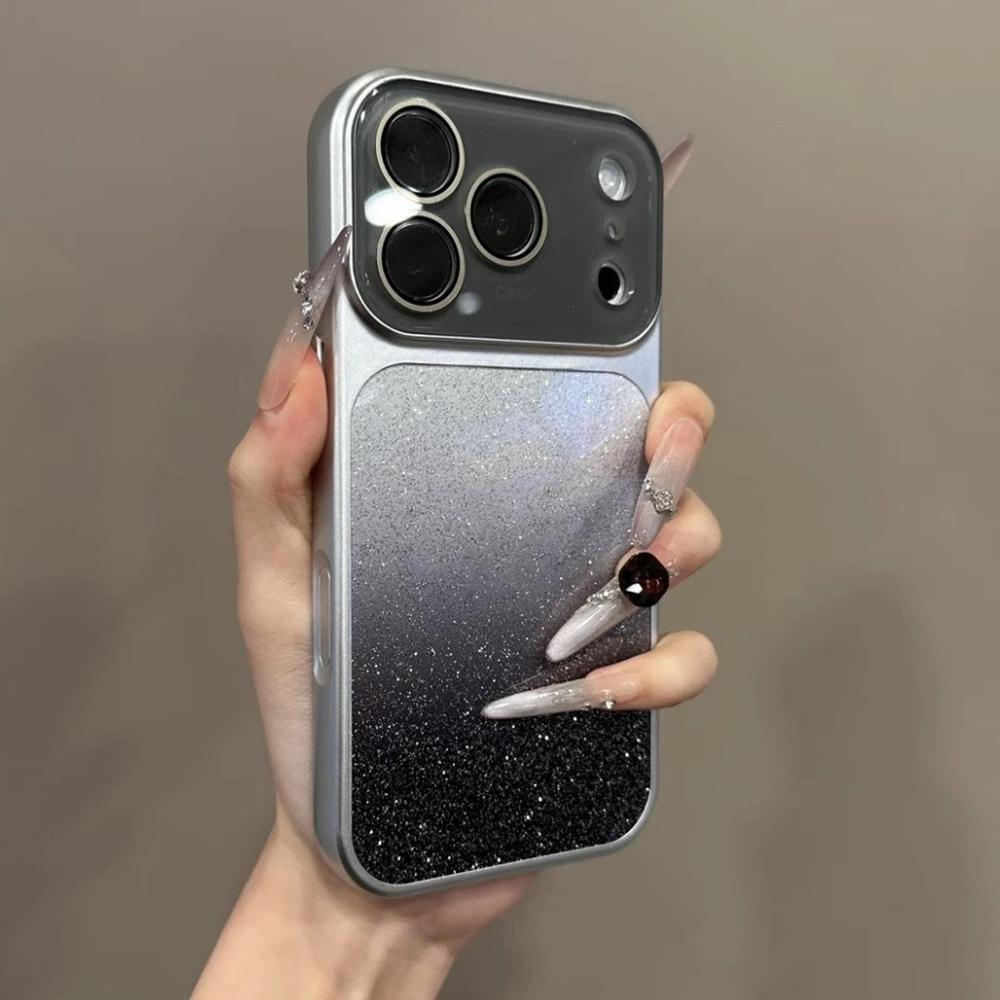 Fashion Gradient Glitter Sparkling Crystal Camera Window Case For iPhone 17Pro 17 16 15 14 Pro Max 13 Plating Bumper Armor Cover iPhone 15 Pro Max чорного кольору градієнта
Fashion Gradient Glitter Sparkling Crystal Camera Window Case For iPhone 17Pro 17 16 15 14 Pro Max 13 Plating Bumper Armor Cover iPhone 15 Pro Max чорного кольору градієнта