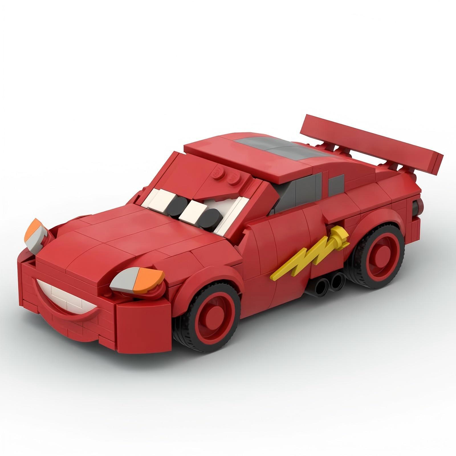 Совместимая LEGO MOC-183097 Модель из строительных блоков Молния Маккуин - Детский подарок и креативное украшение.
Совместимая LEGO MOC-183097 Модель из строительных блоков Молния Маккуин - Детский подарок и креативное украшение.