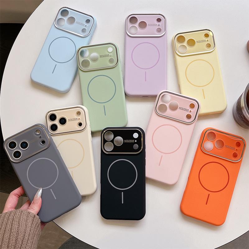iPhone 16 Pro Magnetic Case with Integrated Lens Film, Drop Protection, and Wireless Charging Compatibility 16 Pro Max
iPhone 16 Pro Magnetic Case with Integrated Lens Film, Drop Protection, and Wireless Charging Compatibility 16 Pro Max