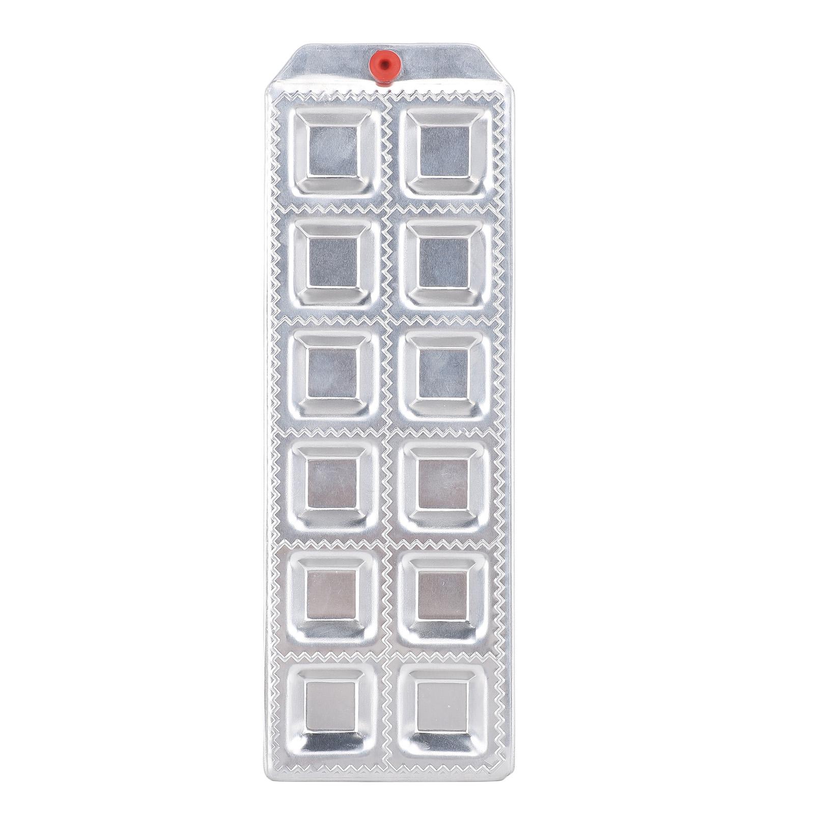 Square Ravioli Maker Multifunctional 12 Holes Dumpling Making Tool Aluminum Alloy Pasta Maker Tray
Square Ravioli Maker Multifunctional 12 Holes Dumpling Making Tool Aluminum Alloy Pasta Maker Tray