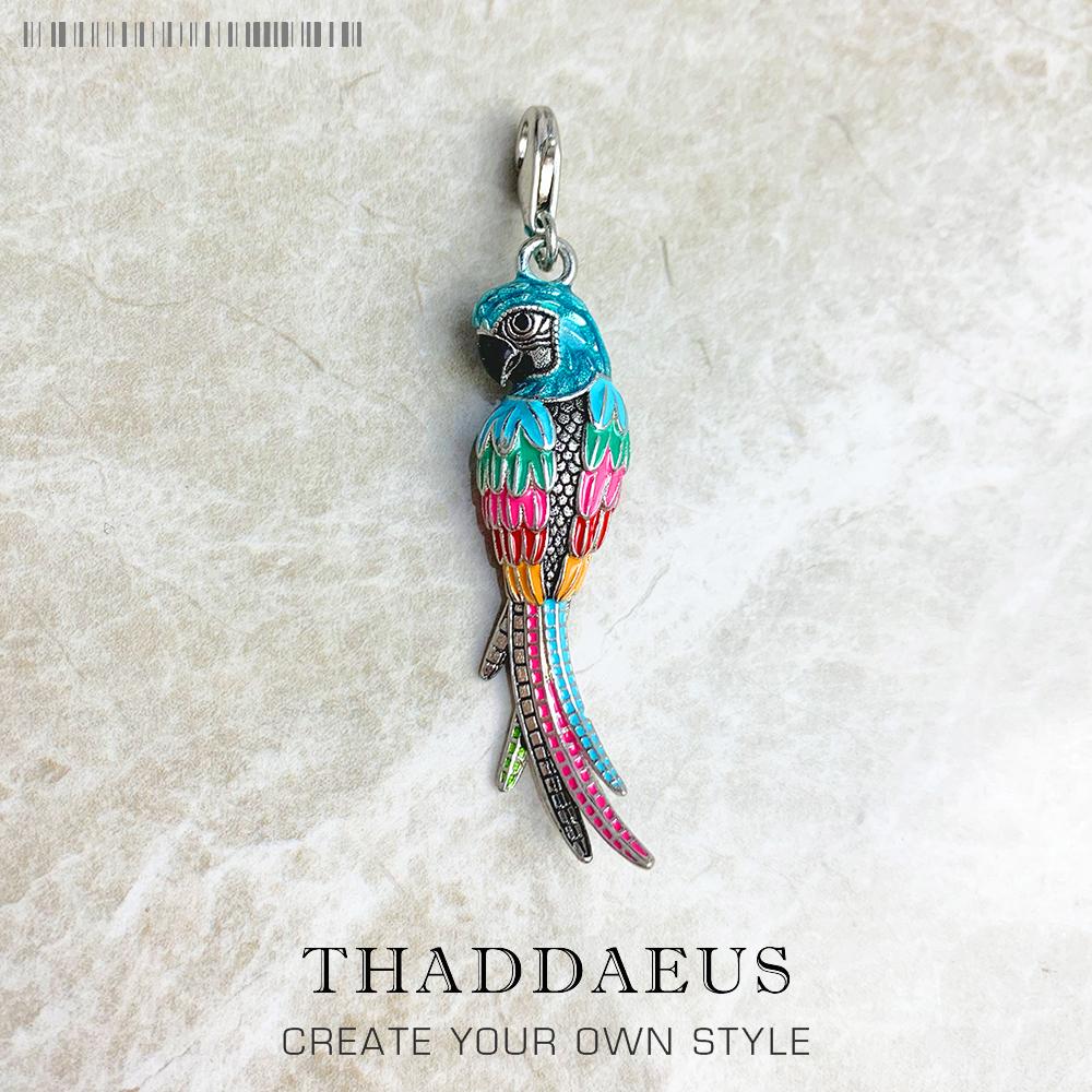 Colorful Striking Parrot Pendant 925 Silver Dangle Charm Women New Fine Jewelry
Colorful Striking Parrot Pendant 925 Silver Dangle Charm Women New Fine Jewelry