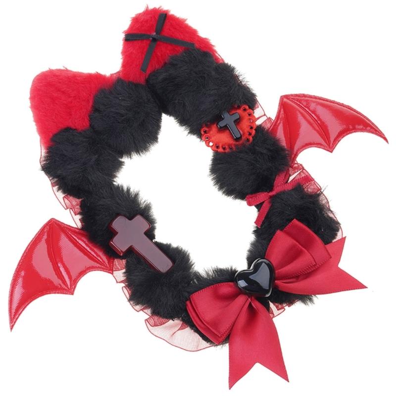 Готичний тримач для фотокарток, тримач для фотокарток з крилами кажана, з бісерним ланцюжком, мереживною стрічкою, чохол для фотокарток, брелок, підвіска для сумки 1
Готичний тримач для фотокарток, тримач для фотокарток з крилами кажана, з бісерним ланцюжком, мереживною стрічкою, чохол для фотокарток, брелок, підвіска для сумки 1