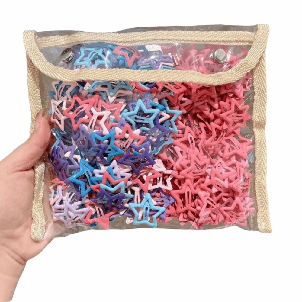 30Pcs Glossy Finish Hair Clips Dopamine Colored Hair Accessories Star Hair Clips Women Type-I
30Pcs Glossy Finish Hair Clips Dopamine Colored Hair Accessories Star Hair Clips Women Type-I